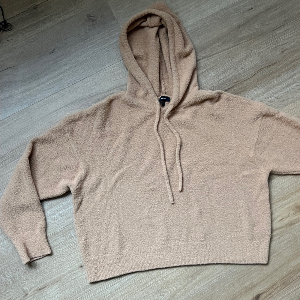 Express Warm Beige Knit Sweater